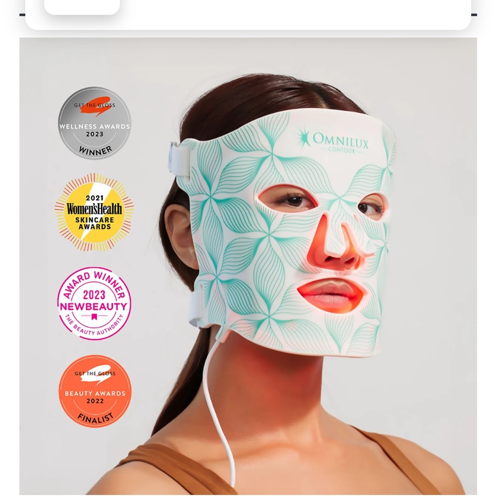 Omnilux Contour White and Green LED Face Mask